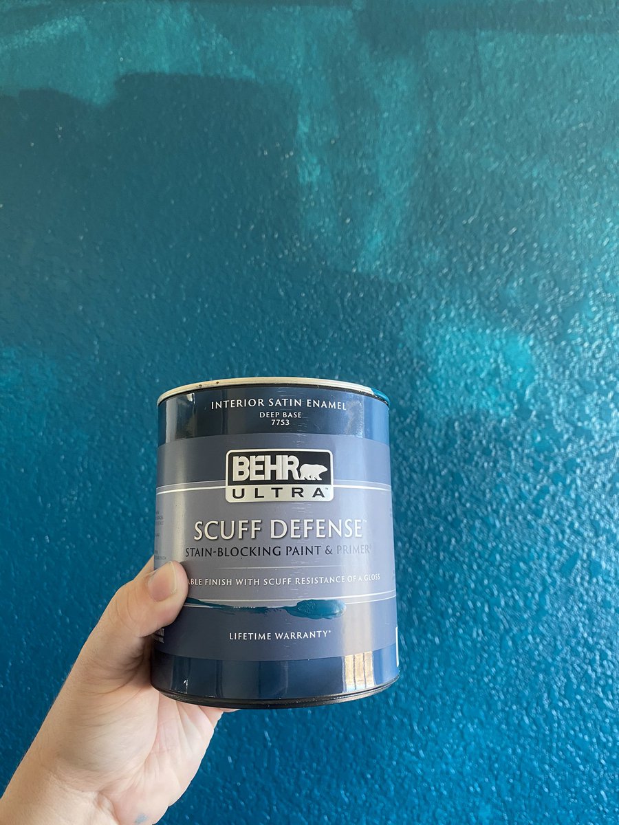 TroutManda's tweet photo. @BehrPaint is this what this paint is supposed to look like?  That’s 1, 2, and 3 layers.  Super disappointed. This paint is the least opaque paint I’ve ever worked with.  Where’s the primer?  Am I missing something? https://t.co/IlEL8muWkJ