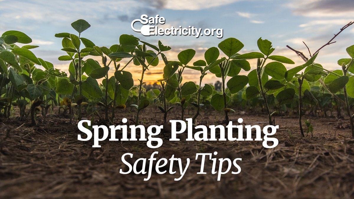 During spring planting season and in all seasons: Don’t forget electrical safety on the farm. Learn more at: safeelectricity.org/electrocution-… 
#farmsafety #SafeElectricity