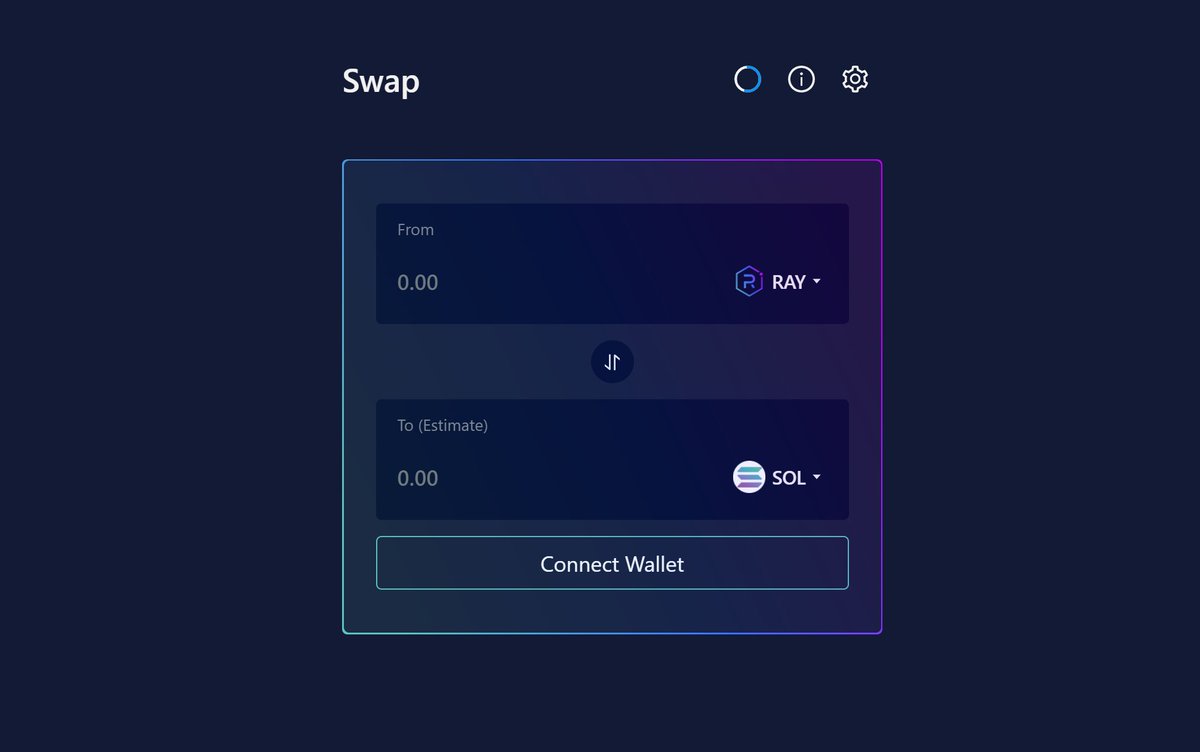 8/ Unlike other AMMs, Raydium provides on-chain liquidity to a central limit order book, meaning that pools have access to all liquidity on Serum.It's also Solana based which means fast, low-cost transactions.and if you're into farming you should check out their LP yields