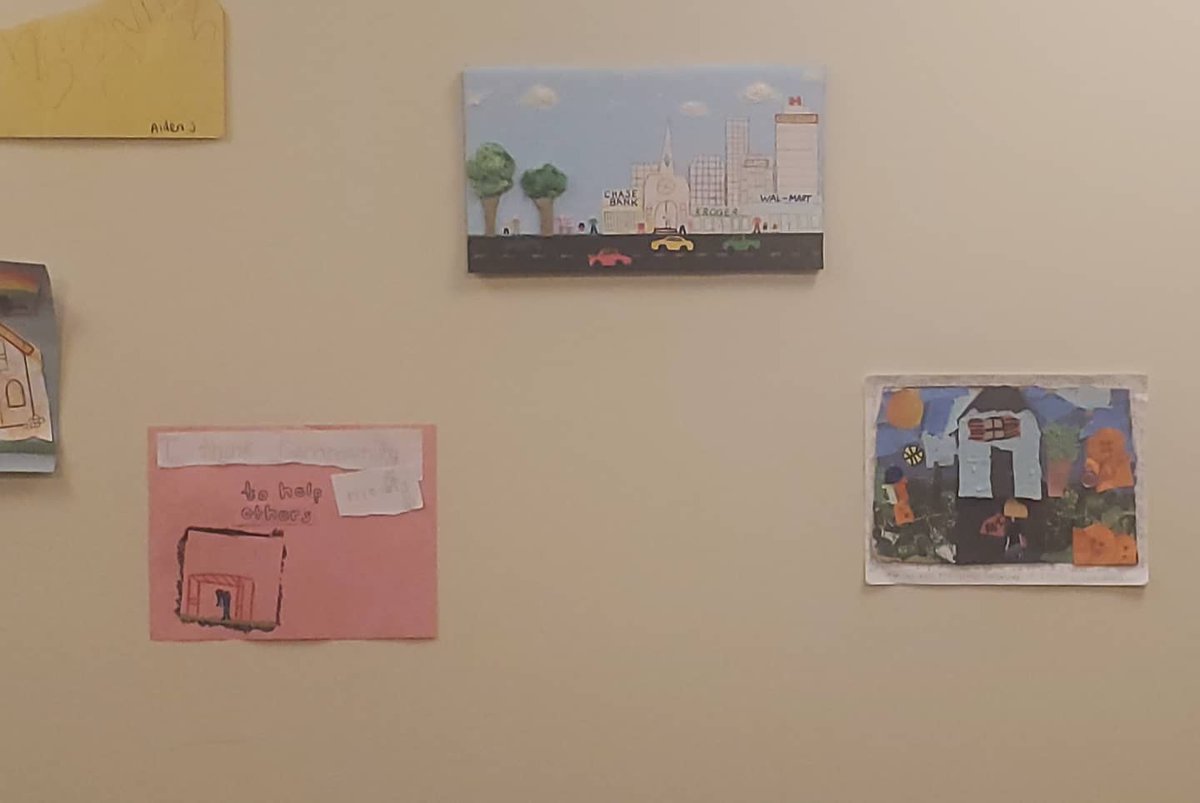 JudgeSKMunson's tweet photo. Thank you so much to Tristen M. and Clara P. from Winterset Elementary for adding to our "Building Community Bridges Through Art" exhibit. And a special thank you to art teacher,Angy Zalenski for encouraging them and getting them involved.

 We can't wait to see your submissions! https://t.co/xaWRlBL2s4