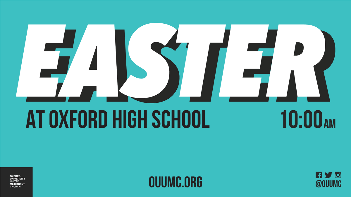 ouumc's tweet photo. Here's a quick #OUEaster checklist.
1) Pack your gear (chairs, blankets, sunglasses, etc.) and come early to OHS!
2) Swing by Heartbreak Coffee on your way in to pick up a free cup of coffee on us!
3) SHARE this post to invite others to come celebrate Easter with OU! https://t.co/21jGHAJ0Nu