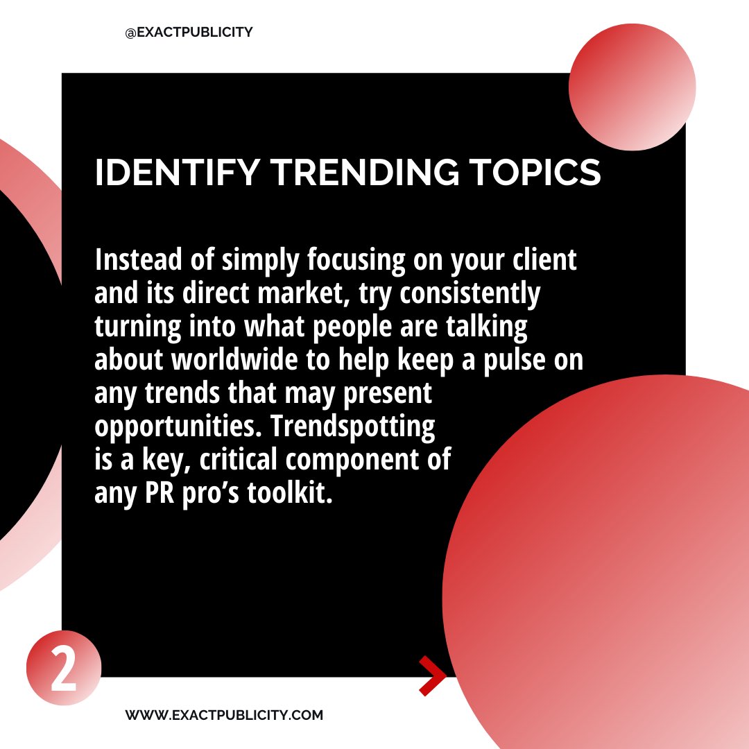 ExactPublicity's tweet image. Do you struggle with finding your PR groove? No worries, here are a few tips to help get you out of the writing fog! 

#publicitytips #prtips #mediatips #exactpublicity