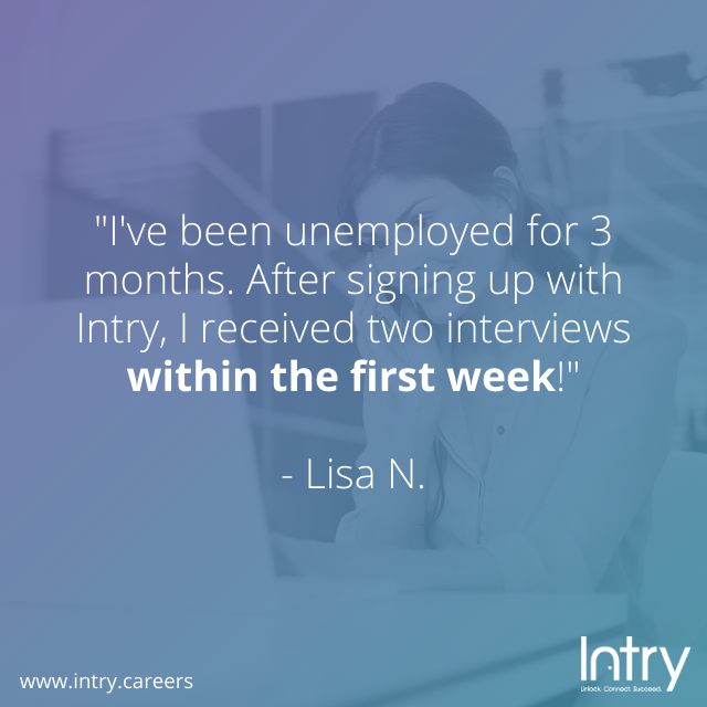 IntryCareers's tweet photo. Lisa was applying to jobs for more than 3 months and had received 0 interviews. After joining Intry, she got 2 interviews within the first week! Woo! Go Lisa! 🙌🏼

#jobs #recruitment #hiring #recruiting #hr #jobsearch #careers #career #interview #recruiters #humanresources #resume https://t.co/5y5da5iFk9