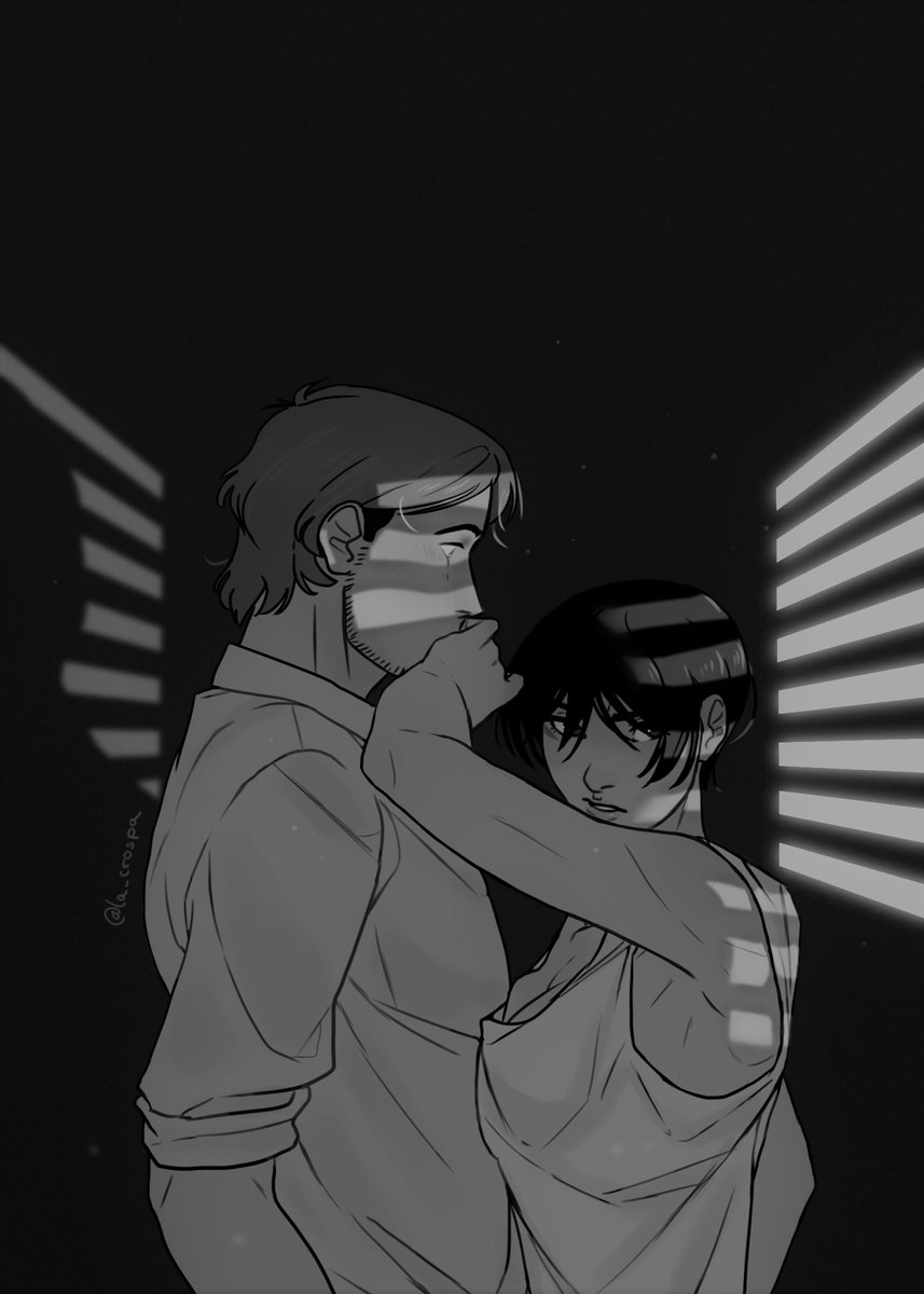la_crospa's tweet photo. "Shh... Shut up"

#jeankasa #jeankirschtein #MikasaAckerman #ShingekiNoKyojin #AttackOnTitan https://t.co/Q0pTtHCv7W