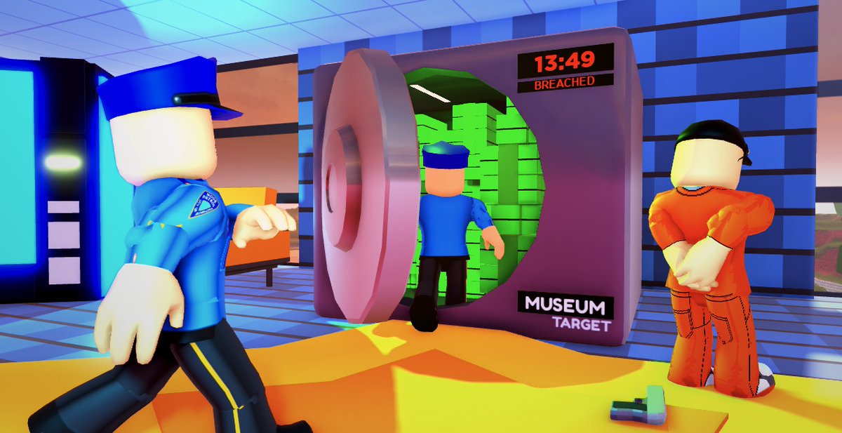 how to arrest police in prison break roblox