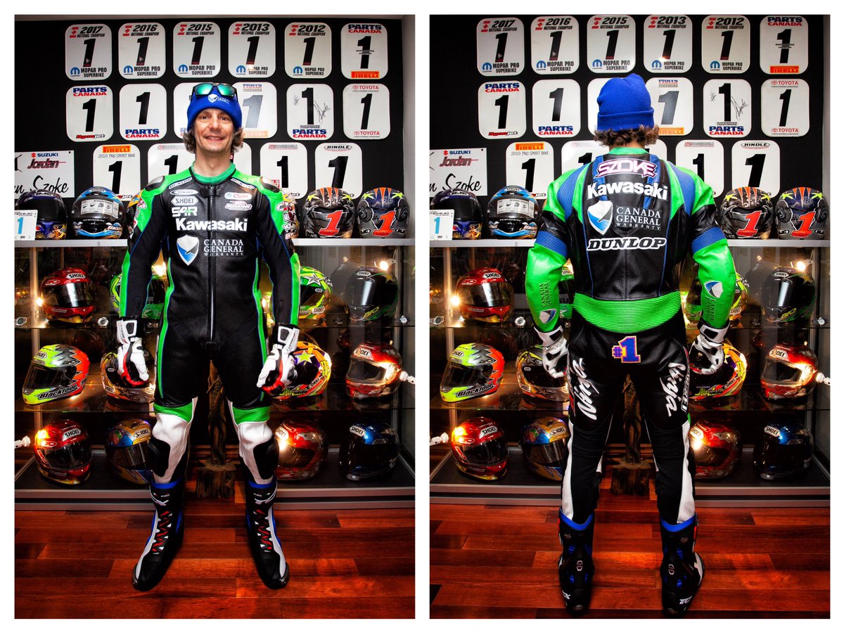jordanszoke's tweet photo. 14 time national superbike champion and current #1 plate holder Jordan Szoke looking sweet with new leathers and gloves from Joe Rocket Canada 🚀🤩
#joerocket
#joerocketcanada
#championsriderocket https://t.co/vSFapOwxKx