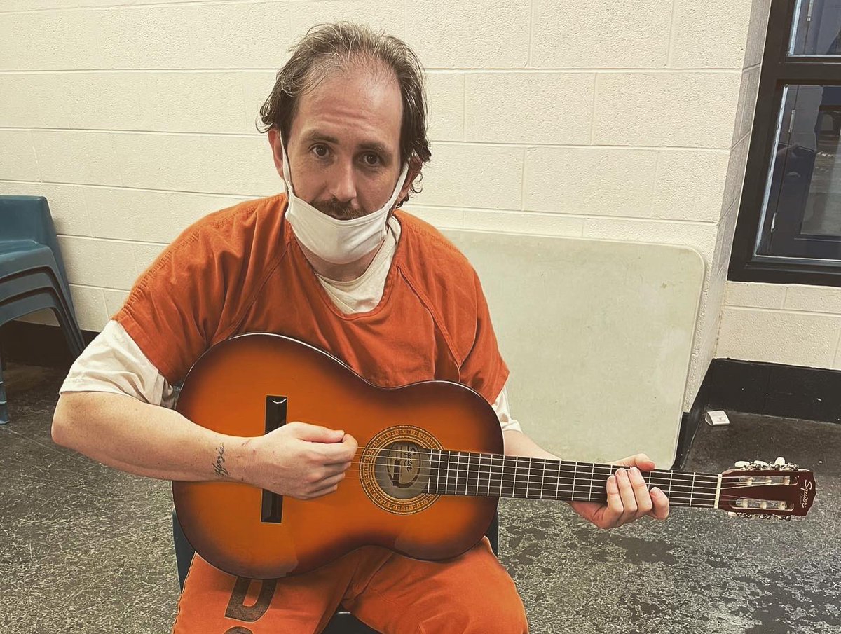 billydawson1's tweet photo. A huge thank you @giveinstruments for the guitars for the @BeatofLife_Nash inmate songwriting rehab program!
.
.
.
#billydawsonmusic #instrumentsofjoy #thebeatoflife #prison #songwriting https://t.co/XOhv6fgCfO