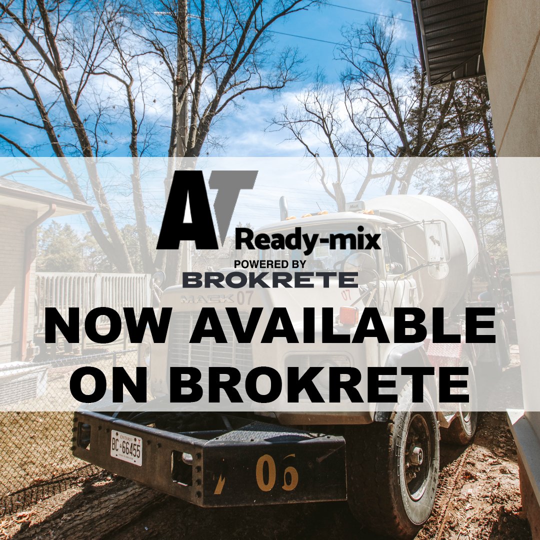 brokreteinc's tweet photo. 🔥NEW SUPPLIER ALERT🔥
Announcing #AnytimeReadyMix now available on the Brokrete Platform to order the concrete whenever you need it from your favourite suppliers 📲
#Construction #concreteworker #concrete #supplier #ConstructionSupplier #concretesupplier https://t.co/V01jFG4JnG