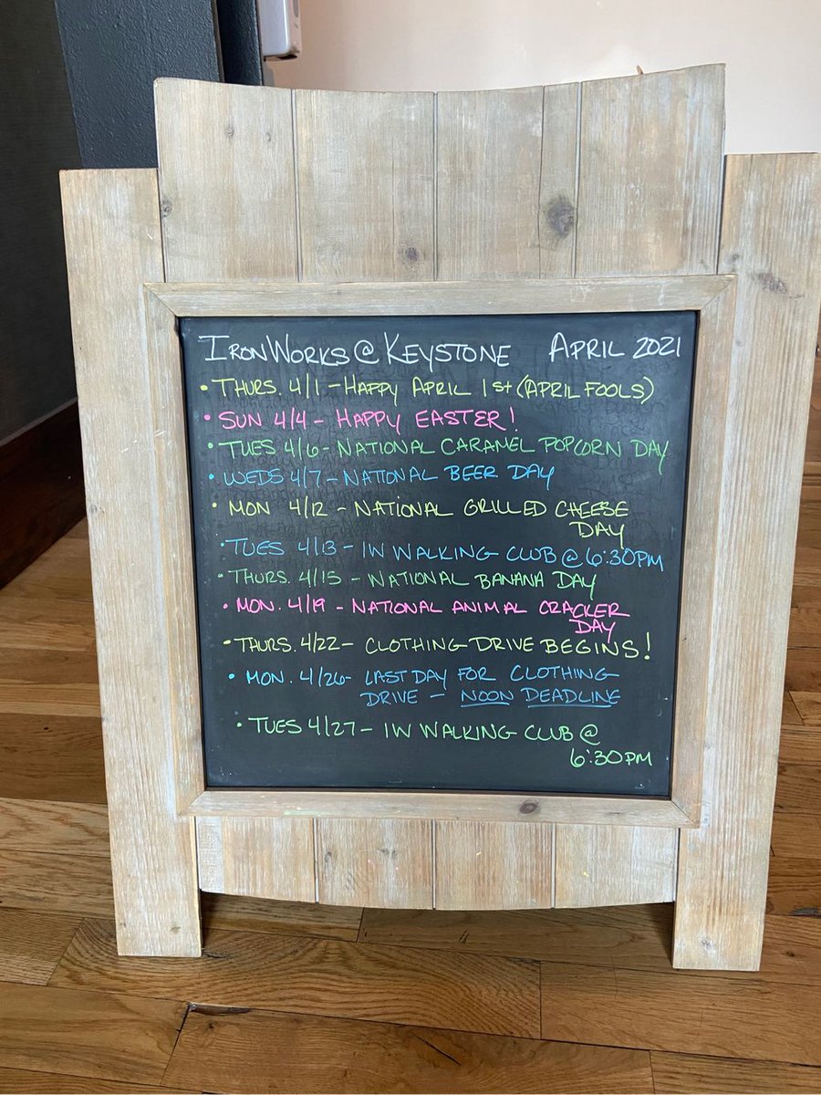 We are ready for you April! Lots of fun times for our residents and that ain’t no April Fool’s joke!
