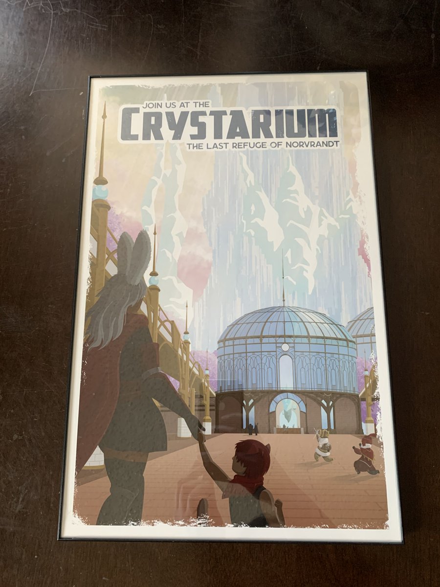 ChloeLerit's tweet photo. My #WonderConAtHome loot for today by Free DLC Artwork. I'm a huge sucker for travel posters, and lately I've been a sucker for #FFXIV, so this felt appropriate. Need to find more wall space.
Website: https://t.co/yOdw8jAchW https://t.co/gxAXbYkcr7