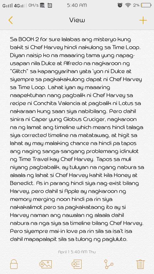 TheLostRecipe's tweet photo. Dahil dito hindi ako makatulog kakaisip ng mga puwedeng mangyari sa book 2. Napagawa pa tuloy ako ng sariling version ko HAHAHAHAHA @GMA_PA @gtvphilippines sana mapagbigyan po kaming mga #TLRFans πβ€
TLR BOOK 2
#TheLostRecipe #TheLostRecipeSepanx https://t.co/OBjpjDhPyT