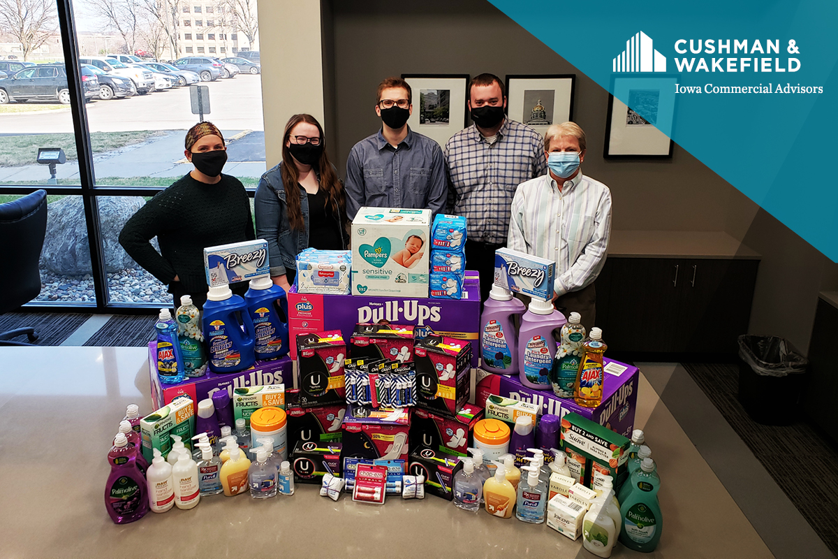 IowaCommAdvsr's tweet image. We were delighted to make another contribution to our community this month, with donations for our friends at the Young Women’s Resource Center.

Young Women’s Resource Center’s Mission: To empower participants to be strong, self-confident, and resilient.

#community  #givingback