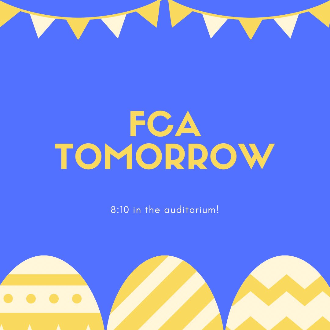 Holy Week meeting! Don’t miss it!! <a href="/SamuelClemensHS/">Clemens High School</a> <a href="/FCASanAntonio/">San Antonio FCA</a>