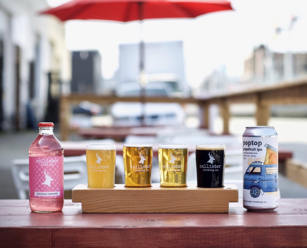 callisterbeer's tweet photo. OPEN OUTSIDE // What a perfect patio day! Come by and enjoy a delicious beer or soda on our patio along with some tasty food, or get some take out or delivery! We’re here for you!
.
.
#patioweather #supportlocal #drinklocal #yvrdrinks #timetobuybc #bcaletrail #hastingssunrise https://t.co/9DPCv9srjG