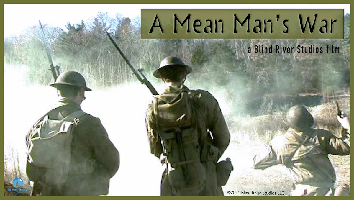 blindriver_av's tweet photo. A MEAN MANโS WAR is a short film that highlights the racism endured by black and African Americans during World War I. Disdained by white soldiers, the black soldiers were restricted from combat battalions.
#blackhistory #blindriverstudios #endracism #film #warfilms https://t.co/wqSKvHBcMg
