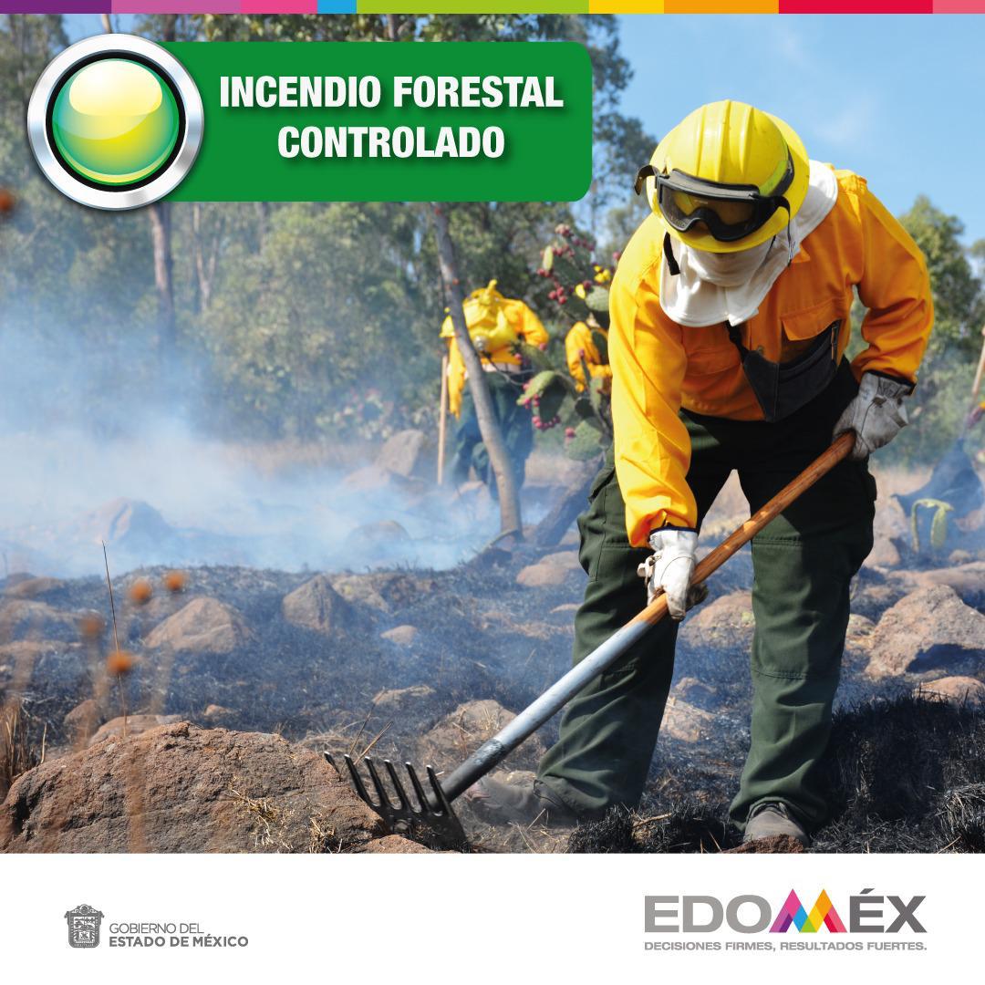 AmbienteEdomex's tweet photo. #ÚltimaHora: Brigadas de la Coordinación General de Conservación Ecológica de la #SMA reporta incendio controlado junto con #DGSANPAVA de la @SEDEMA_CDMX; en el #ParqueEstatal Sierra de Guadalupe, paraje Puerto las Vacas, en el municipio de #Tlalnepantla. https://t.co/HEjy4U31mV