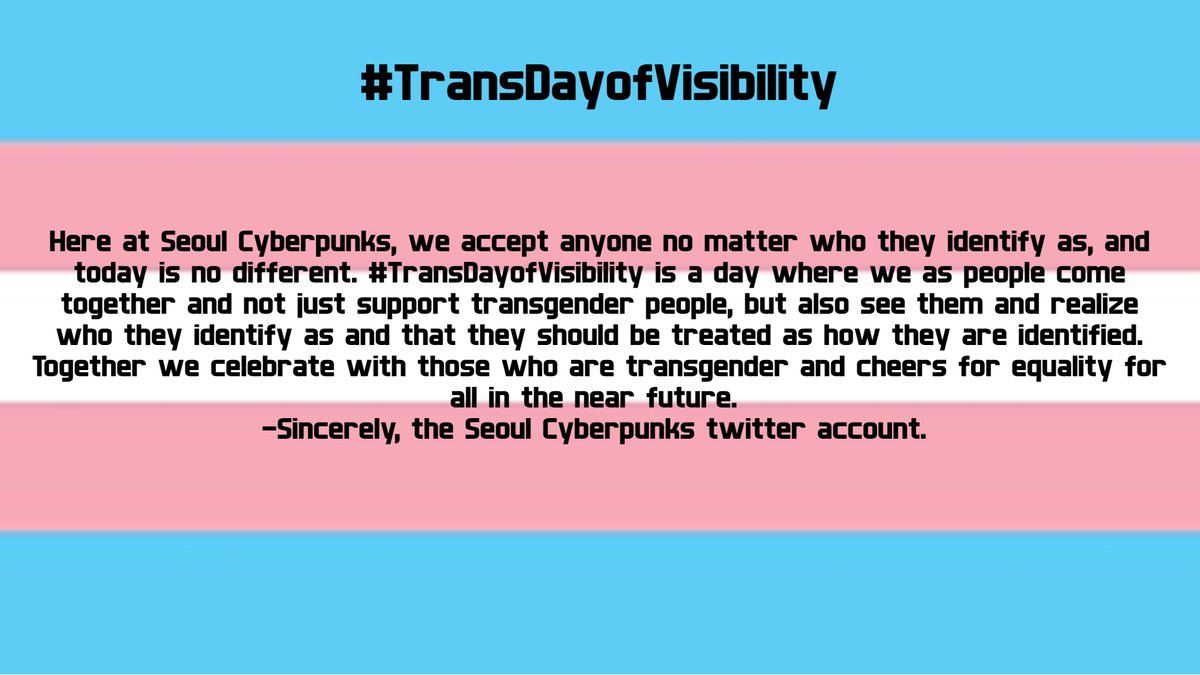 SCyberpunks's tweet photo. A message from the Seoul Cyberpunks twitter account. https://t.co/hLP9UoV7nA