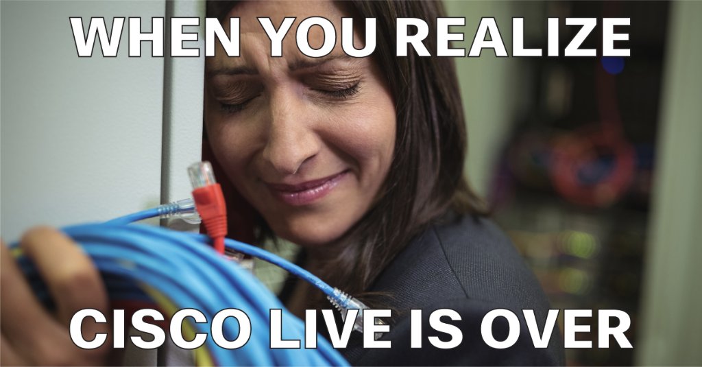 CiscoLive tweet media