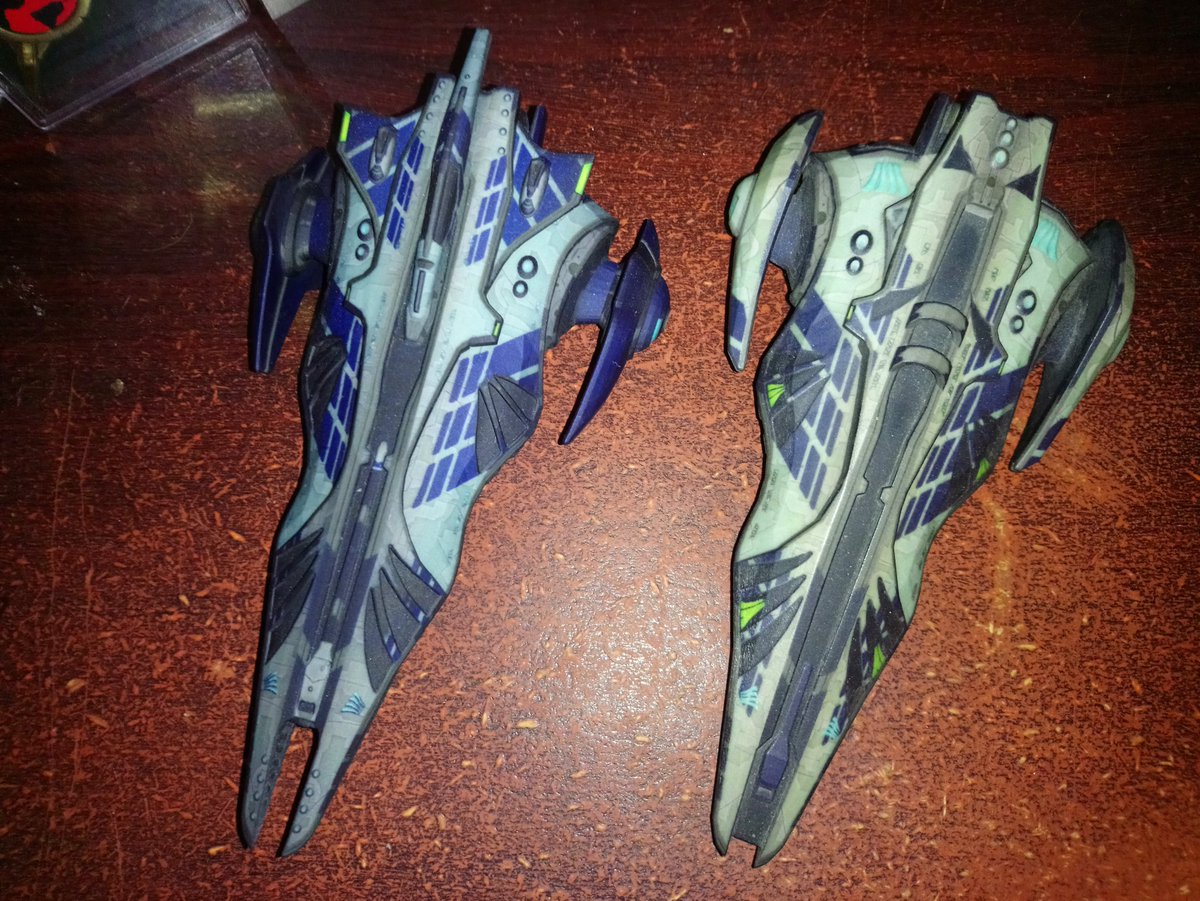 Sutherland1P's tweet photo. The A.R.V. Athena arrived today!
#StarTrekOnline #GamePrint
Thanks again @yggdraheim99 for uploading the Voth ship! :) https://t.co/DvkwpCiLEu