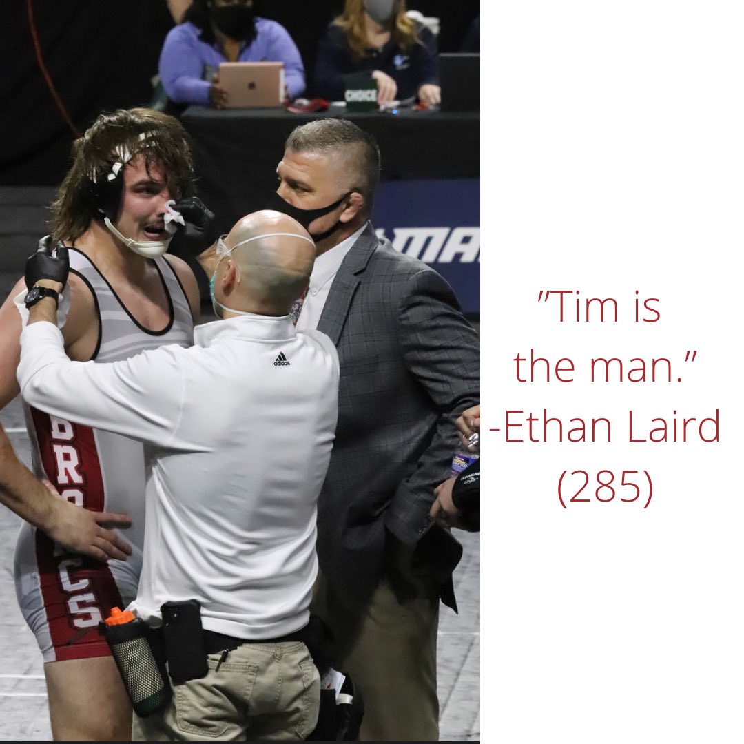 RiderWrestling's tweet photo. Thank you Tim Lengle for all that you do for our program. We would not have been able to stay healthy &amp; compete without Tim. Were very lucky to have an AT who is passionate about our athletes &amp; wrestling. Sometimes to the point  receiving a bench warning from the ref.
 #Ice&amp;Tim https://t.co/7O68uzkdC7