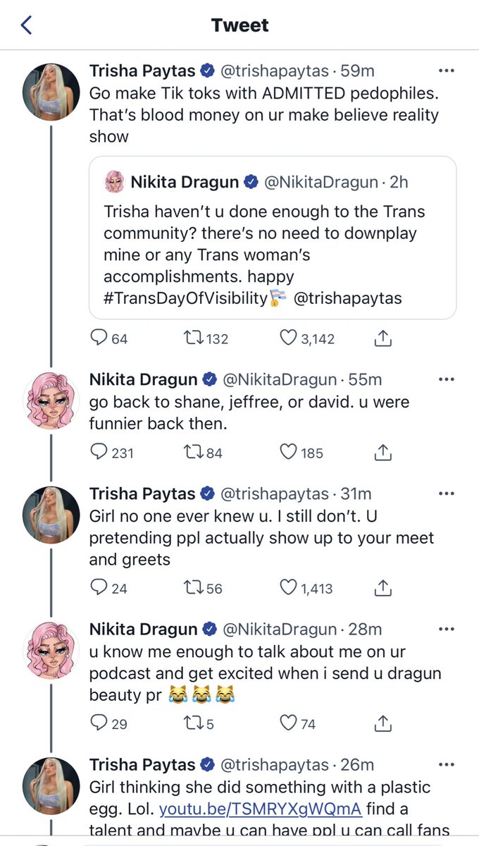 Leo Dicaprio Bm S Tweet Lawd Two Trash Fighting And Trisha Eating Her Up Trendsmap