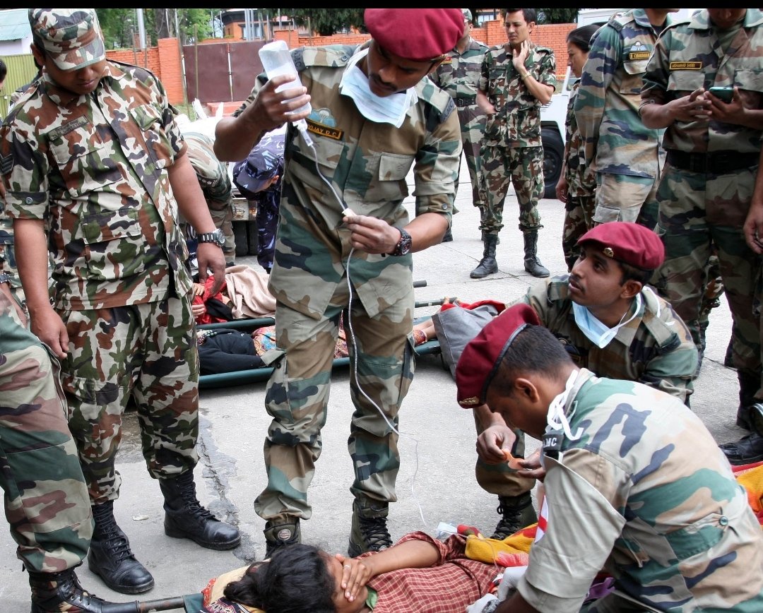 ഭാരതീയ സേനയുടെ മെഡിക്കൽ വിഭാഗമായ അല്ലെങ്കിൽ കോർ ആയ AMC (Army Medical Corps) ആരംഭിച്ചതിന്റെ 257മത് വാർഷികം ആണ് ഇന്ന്...
#JaiHind 
#IndianArmy 
#ArmyMedicalCorps 
#RaisingDay