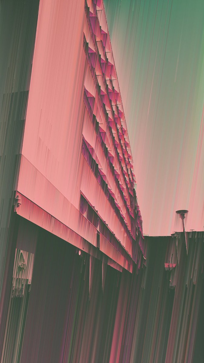 peeanopijloo's tweet photo. 'Mista Pink' by @peeanopijloo
#photography #streetphotography #digitalillustration #april #digitalart #abstract #glitchlab #pinkvibes #pink #pixelInterpolate #art #newWorld #peeano #cybercity #cyperpunk #otherworld #digitalphotography #architecture #pixelsorting #pixelEdits 👽 https://t.co/wy79VSZVCZ