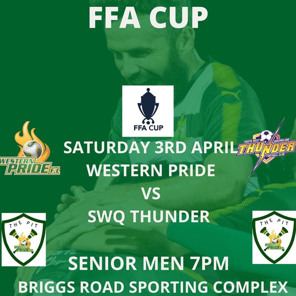 ThePit_WPFC's tweet photo. FFA Cup and Kappa Cup match days for @WesternPrideFC’s men and Woman.

Briggs Rd this Saturday

Deets 👇🏻 https://t.co/3FJGAx9NPK
