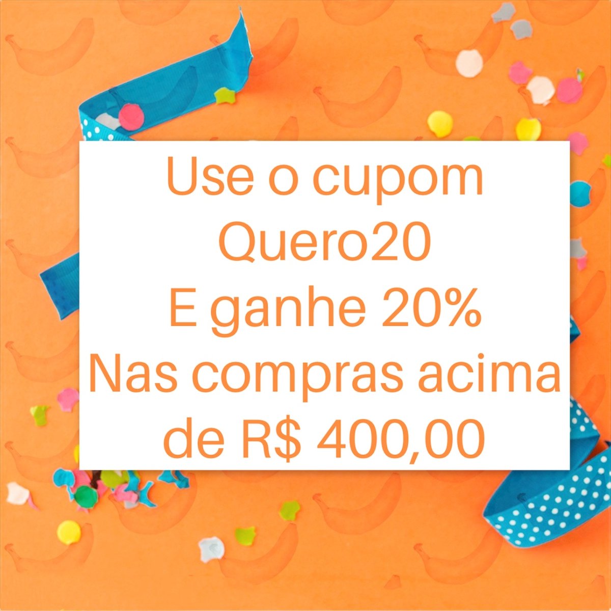 bananeiradasil1's tweet image. 1 ano de vida, foram muitas alegrias mas também de muitos desafios, a Bananeira da Silva é pequenina e não conhece ainda a vida sem Pandemia, mas seguimos firme e acreditando num futuro melhor e maior.

Combine o CUPOM 1ANO com os CUPONS QUERO. Quem disse que não pode?