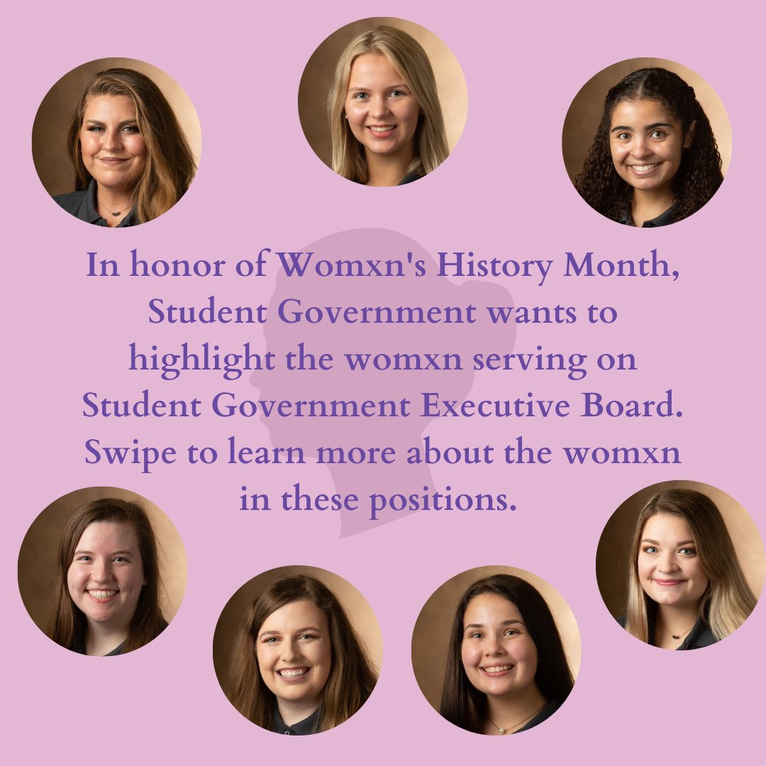 SGsiue's tweet photo. Check out SIUESG on Instagram to see our Womxn Exec officers highlighted! https://t.co/ywaO86qUR6