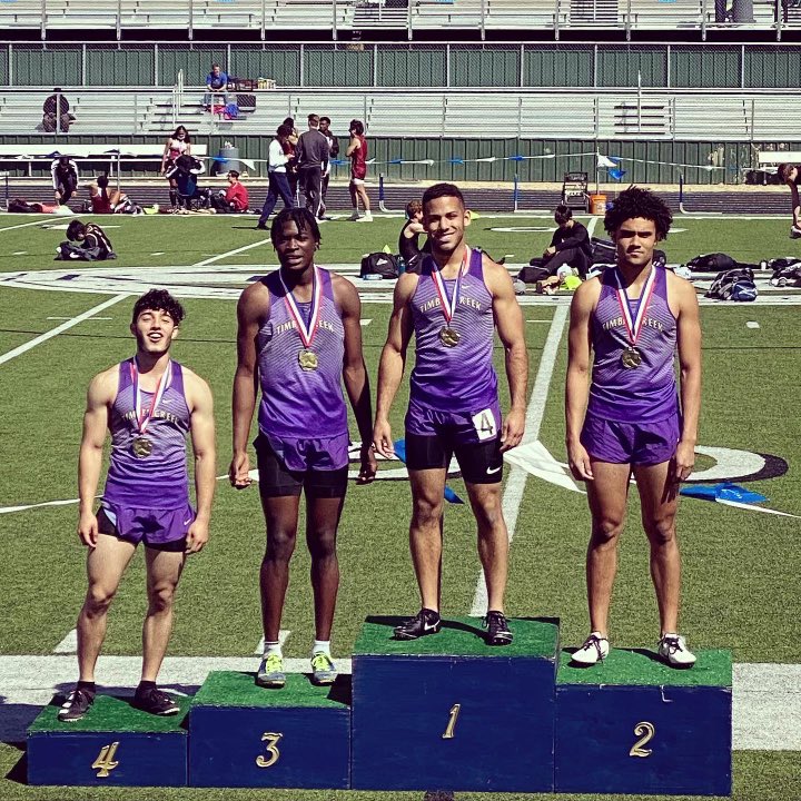 Congratulations to a great group of young men! <a href="/kaden_bess/">Kaden Bess</a> <a href="/IsaiahHooks5/">Isaiah Hooks</a> <a href="/CjMayshaw/">Cj mayshaw jr</a> <a href="/Isaacguad/">isaac.guad</a> &amp; Jermi Cook 4X100 &amp; 4X200 District Champs! Congratulations to <a href="/kaden_bess/">Kaden Bess</a> 100M District Champ 10.62 <a href="/coachmwilliams1/">Marshall Williams</a> <a href="/TCFalconsTrack/">TCHS Falcons Track</a>