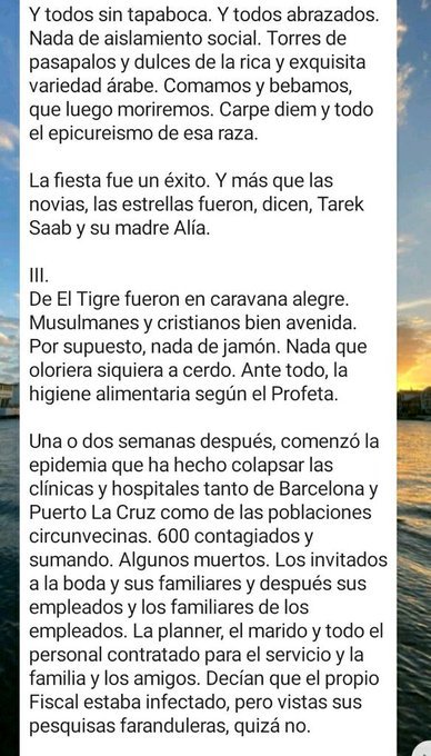 LaRazon__'s tweet photo. Este es el artículo "Fiesta Mortal" por el que el fiscal de facto Tarek Saab solicitó la aprehensión de la escritora Milagros Mata Gil hoy #31marzo en #Anzoátegui https://t.co/LLJBJKkvRD