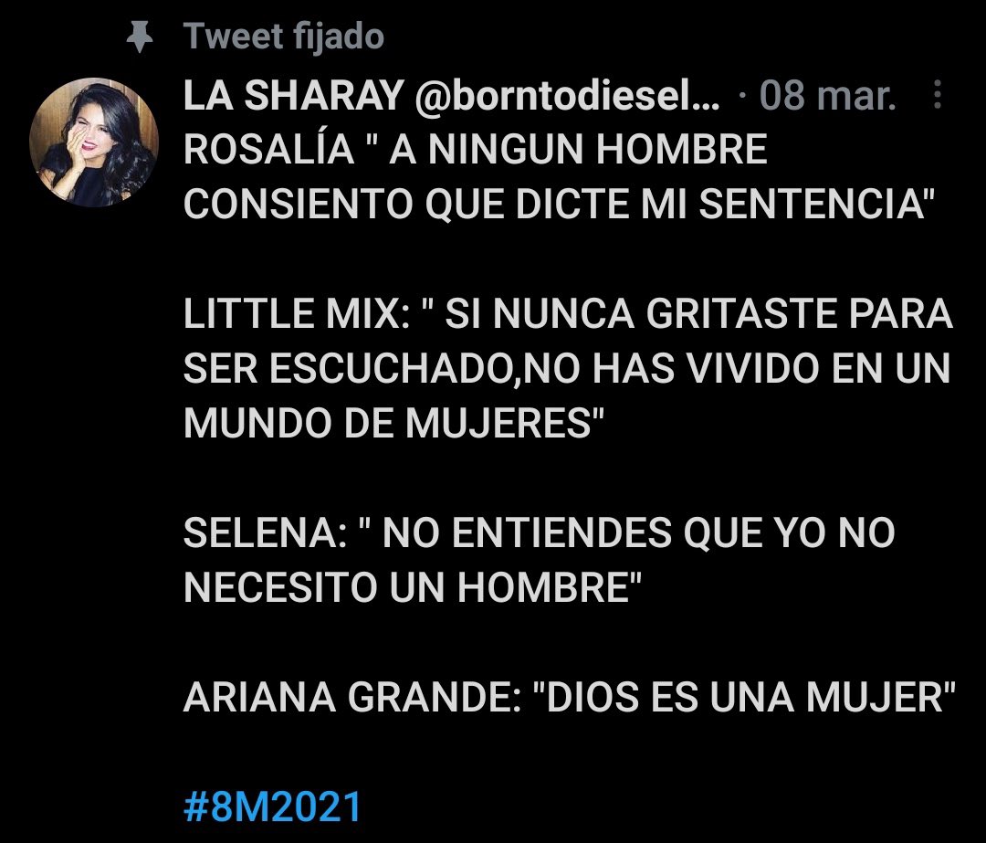 jbstanstruggles's tweet photo. Feminista? https://t.co/PmvM04lQnw