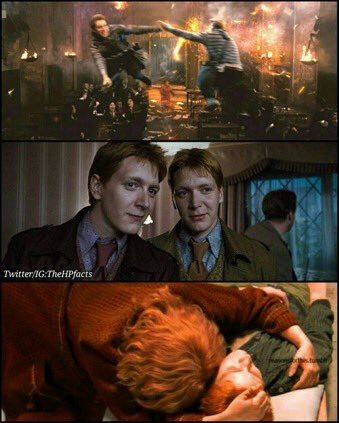 TheHPfacts's tweet photo. On this day in 1978, Fred and George Weasley were born. Raise your wands for Fred who would've been 43 today. /*

Gone, but not Forgotten. https://t.co/5Bce3lzDbO