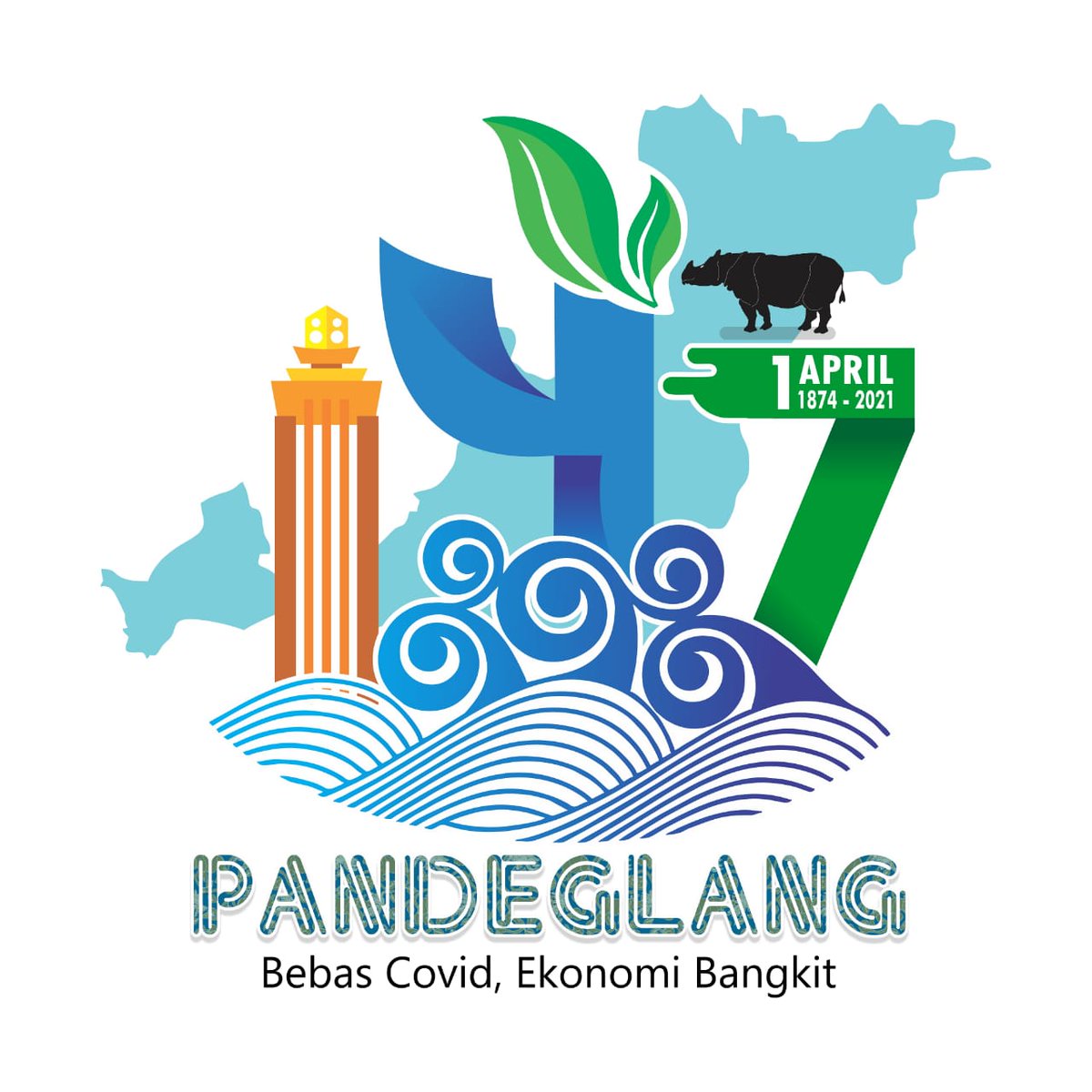 Adm_KEK_TL's tweet photo. Kantor Administrator KEK Tanjung Lesung mengucapkan Selamat Hari Jadi Kabupaten Pandeglang ke-147, 1 April 2021. "Pandeglang Bebas Covid, Ekonomi Bangkit"

#hutpandeglang147 https://t.co/9io08ntZK8