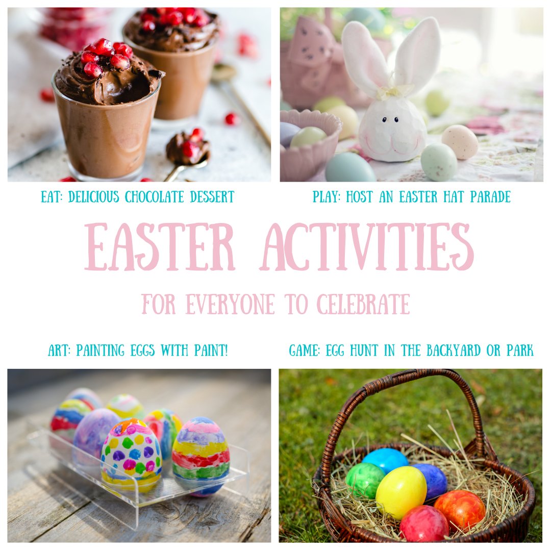 metroassist's tweet photo. Grab your friends and family and celebrate Easter with these four activities! Happy Easter to those who are celebrating! Share this post to share the fun! #Easter #Holidays #Celebration #Multicultural #Activities https://t.co/fX0Kb93Kr7