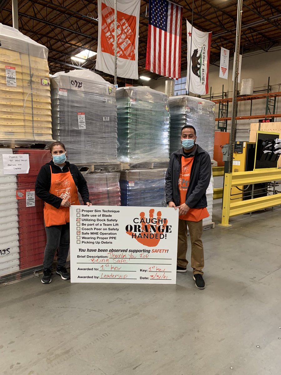 Thank you Andre and Triny for helping us stay safe