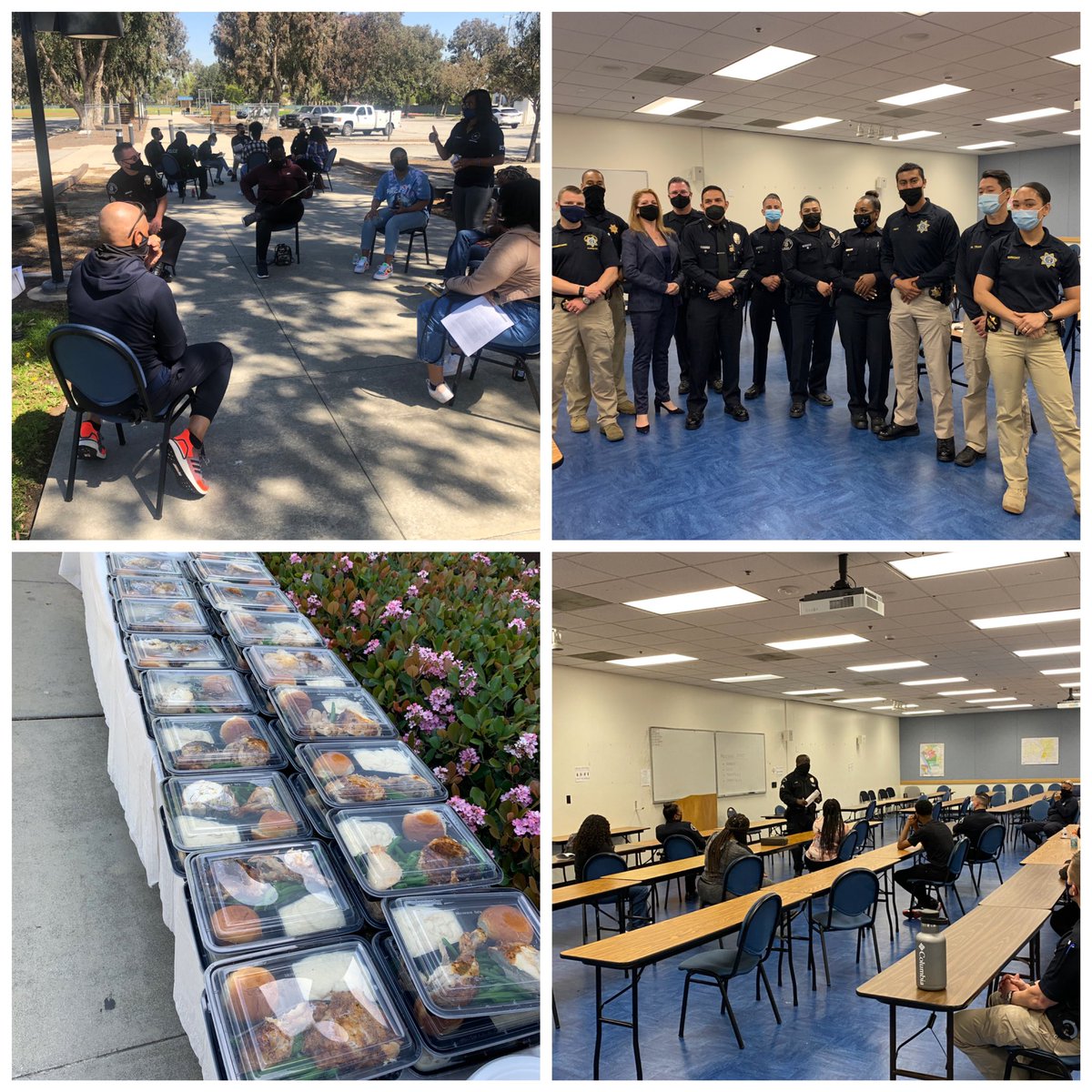 LAPDJonPinto's tweet photo. Today, Building Blue Bridges (B3) partnered with LAPD Training Division, CHP, &amp; LA School Police for a Safety Summit at ARTC. Thank you to the Students, Staff, &amp; Ofcr’s that took time for honest dialogue and steps moving forward. @LAPDMarcReina @LAPDHQ https://t.co/sJonb2SzBJ