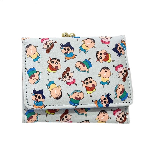 三つ折り財布 フレンズ】 シンプルなしんちゃんの三つ折り財布が登場