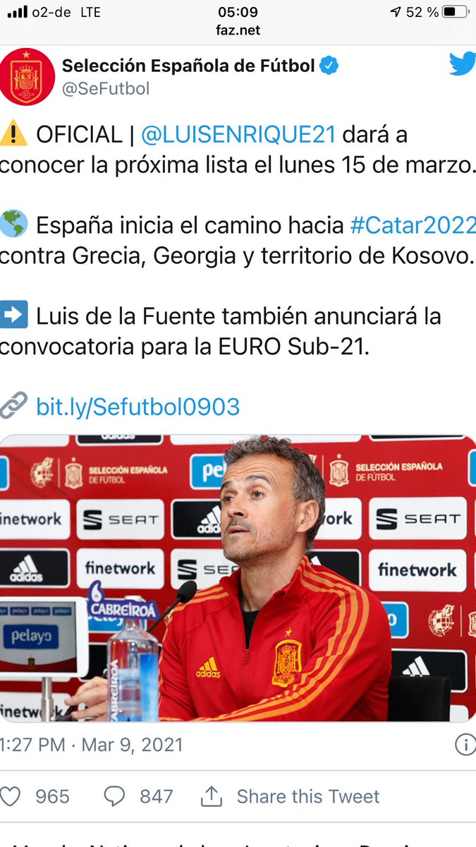 susa7170's tweet photo. Spanischer Trainer &amp; Fußballverband sprechen von „Territorium“ Kosovo, spanisches TV schreibt Kosovo extra klein und Reporter versuchen, Wort #Kosovo zu umgehen. Skurril, was veranstaltet wurde, weil #Spanien Angst vor Autonomiebestrebungen im eigenen Land hat #Katalonien #ESPKOS https://t.co/io57ltEX4c