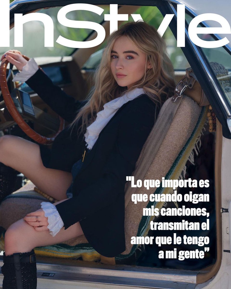 SabCarEnEsp's tweet photo. InStyle México vía Instagram hace 1 hora 🖤
@sabrinacarpenter X #InStyleMexico 💻 PORTADA DIGITAL 💻 Nuevo mes, nuevo issue, #GreenIssue con las mejores recomendaciones para tomar acción por nuestro planeta, además de entrevistas con expertos, activistas así como una guía súper + https://t.co/1O6yXwbqOe