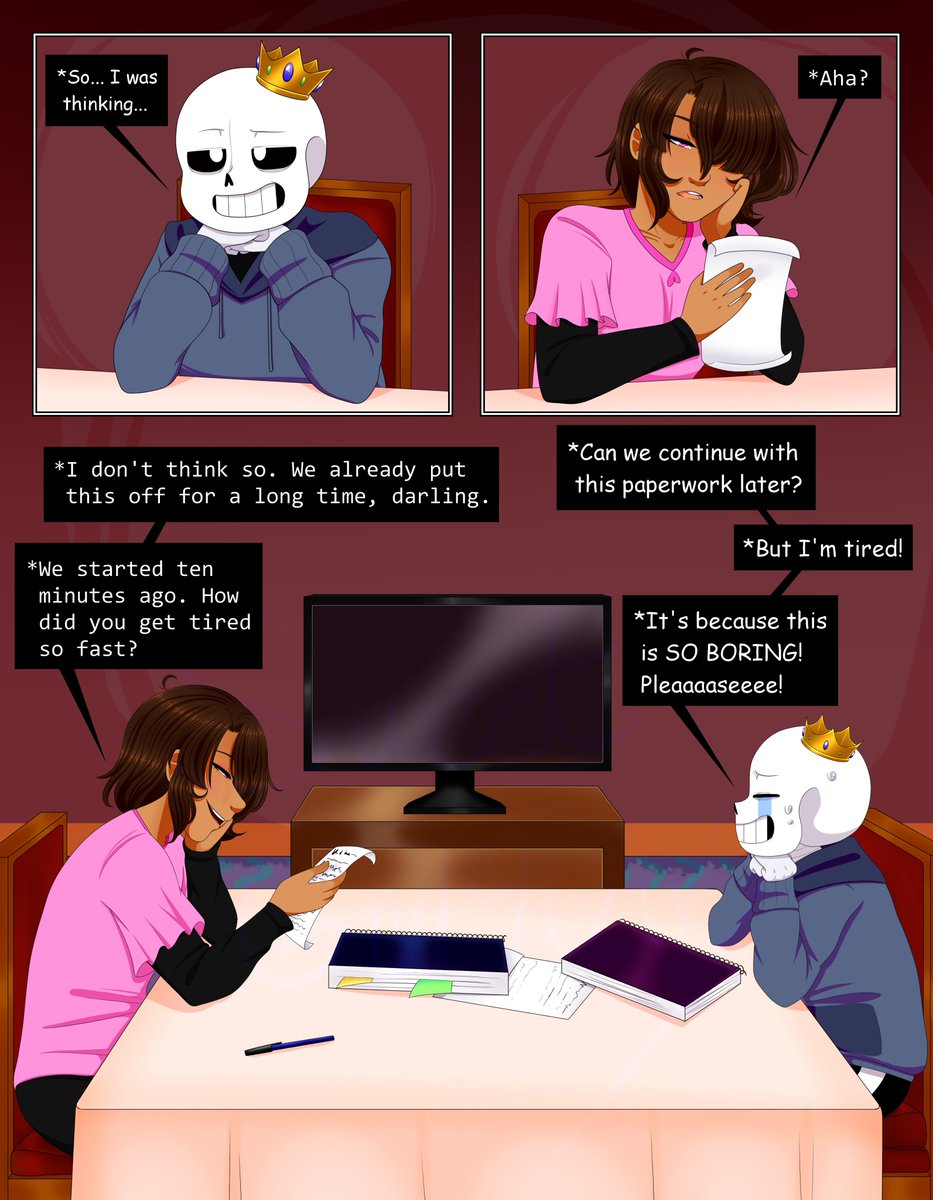 Sweet_Alyssum90's tweet photo. Workday! Day 5
#fransweek #fransweek2021 #frans #sans #frisk #storyshift #undertale https://t.co/qs7shbC17F
