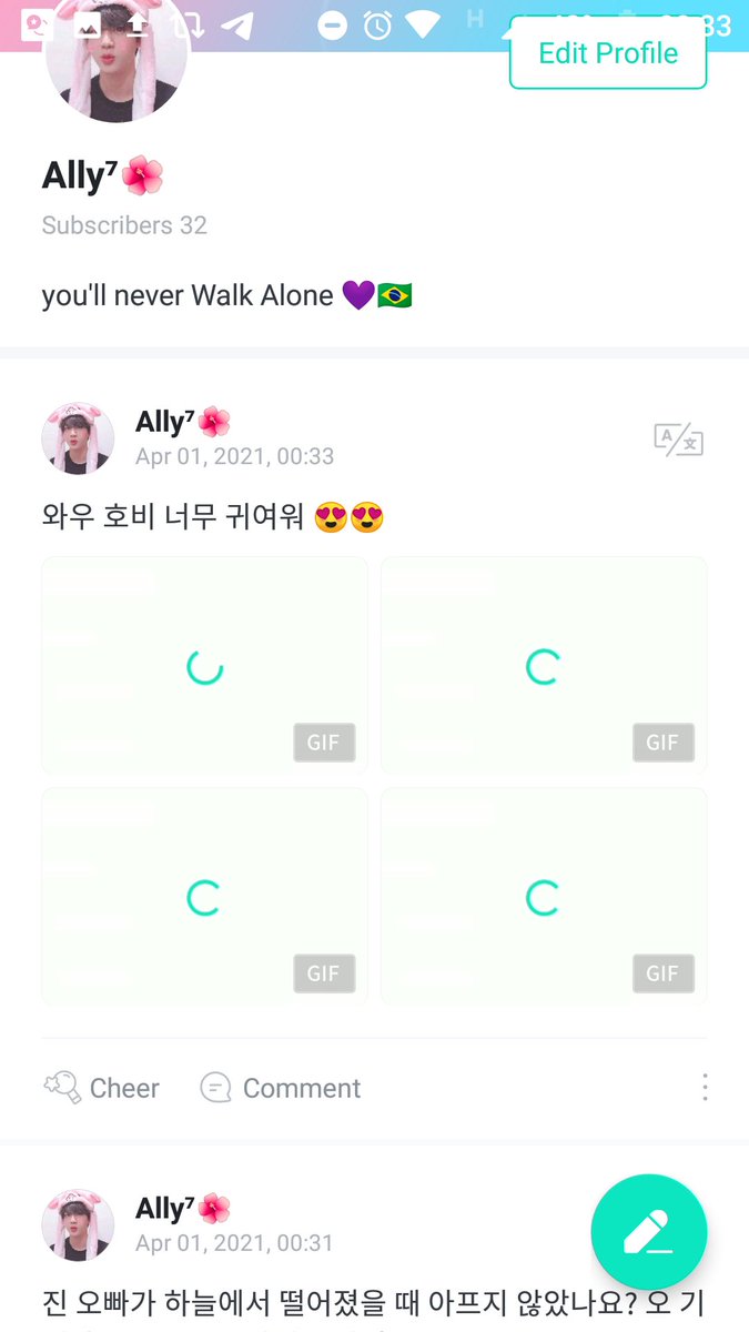 PBTSBR's tweet photo. Dem Biscoito no meu post e coloquem a tag de vocês aqui pra mim curtir o de vocês também kk
Minha tag #ARMYY https://t.co/3sTGCyDbhP