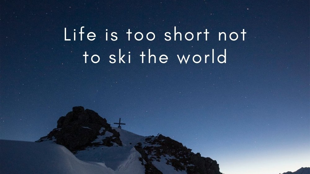 Where is your favourite place in the world to ski? 🛒 Shop designer ski wear: snowfox.com.au #lifeisshort #skitheworld #skiinspiration #skiquotes #snowfoxboutique #designerskiwear #skiboots #skigear #alpinehomewares #winteraccessories #skiclothing #winterclothing