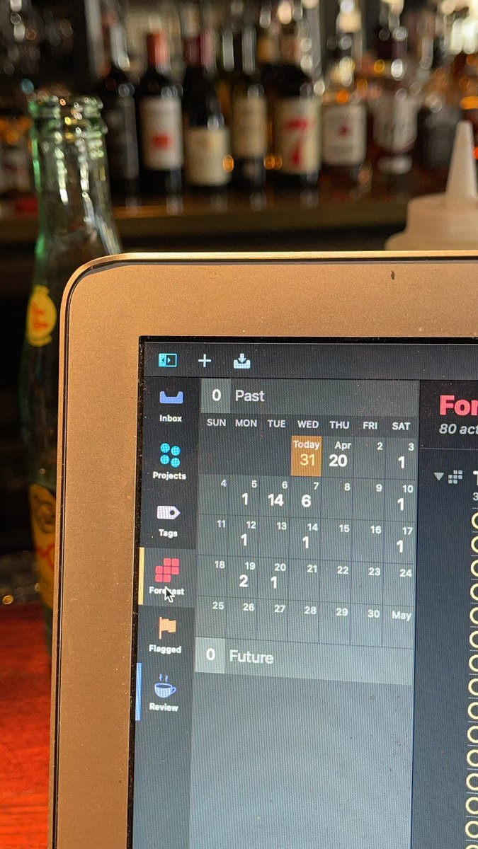 charlesereis's tweet photo. For real. My @OmniFocus dashboard shows I have 31 items to still complete today. At... now 6 o’clock. https://t.co/Hw4OV2SLkT