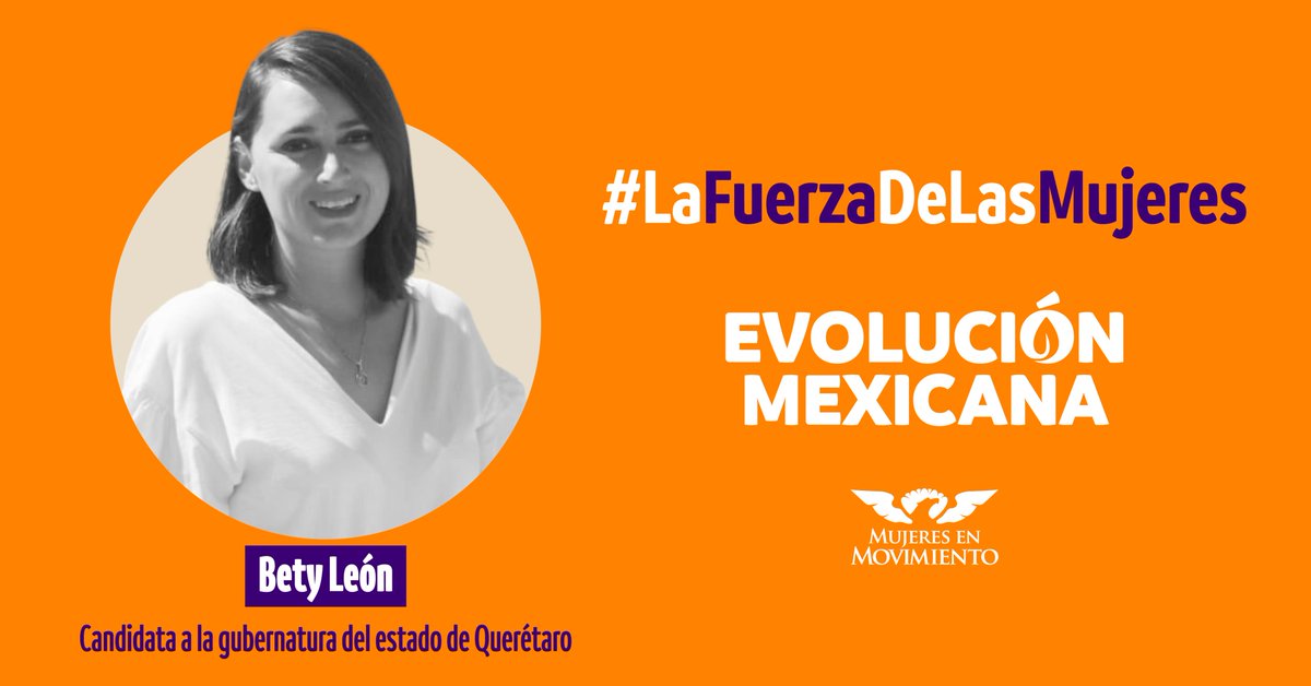 .<a href="/BetyLeon_/">Bety León</a> es nuestra candidata a la gubernatura de Querétaro. Desde la #LaFuerzaDeLasMujeres vamos a construir ese país que soñamos, más incluyente en el que las minorías sean escuchadas.
Este 2021 las reglas cambian.