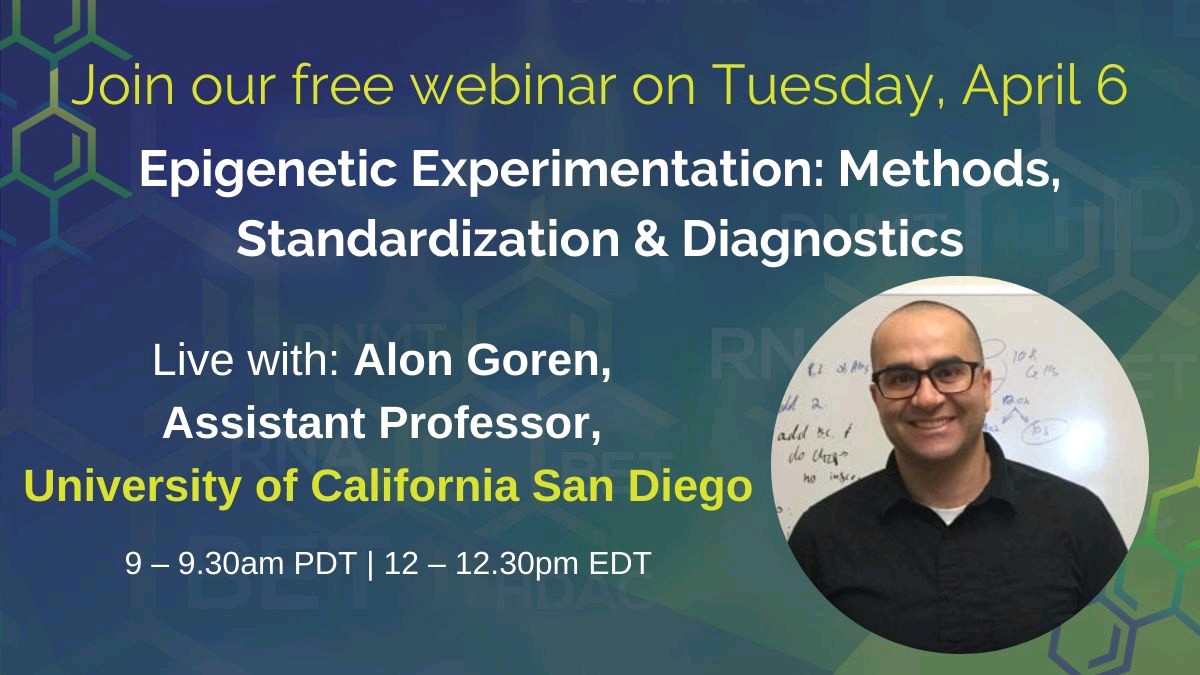 Join up to our free, exclusive webinar here:  ter.li/m972pz
#epigenetics #epigenetic