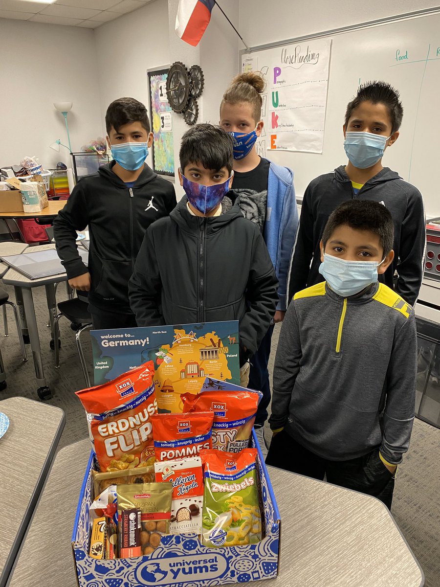 l_koehler's tweet photo. @diversityGMS learning about foods from Germany! The candy got a stamp of approval by these students. #OurHouseGMS https://t.co/UokOwOfQyq