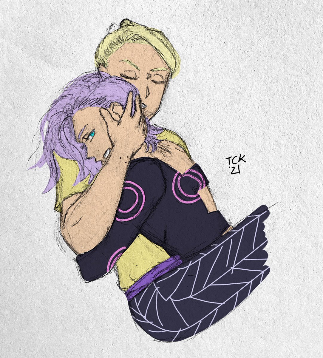 TheClockworkKid's tweet photo. Prosciutto and Melone do more than bicker. I should probably clarify that with the poly-ship-
#jjba #lasquadra #promelo #melopro https://t.co/jvLJoNpHrR