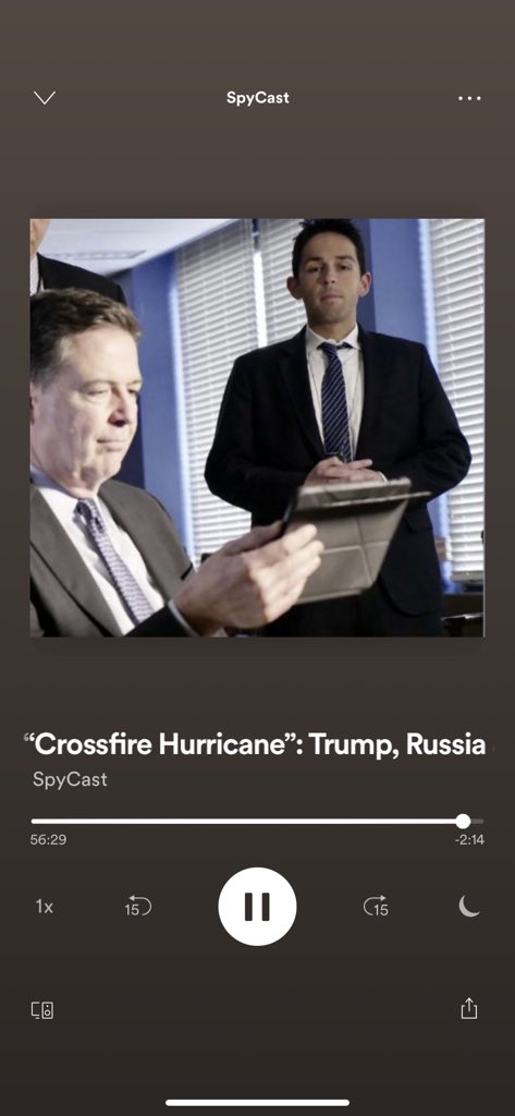 CrispinBurke's tweet image. Oh here were the podcasts I listened to.